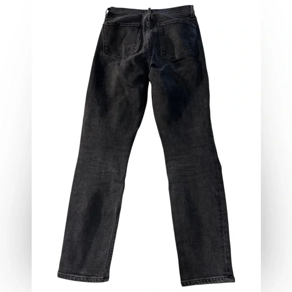 AGOLDE - Nico High Rise Black Wash Skinny Jeans Sz 26 - Picture 3 of 7